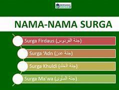 Surga Artinya Bahasa Inggrisnya